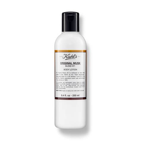 kiehl's perfume|kiehl's original musk body lotion.